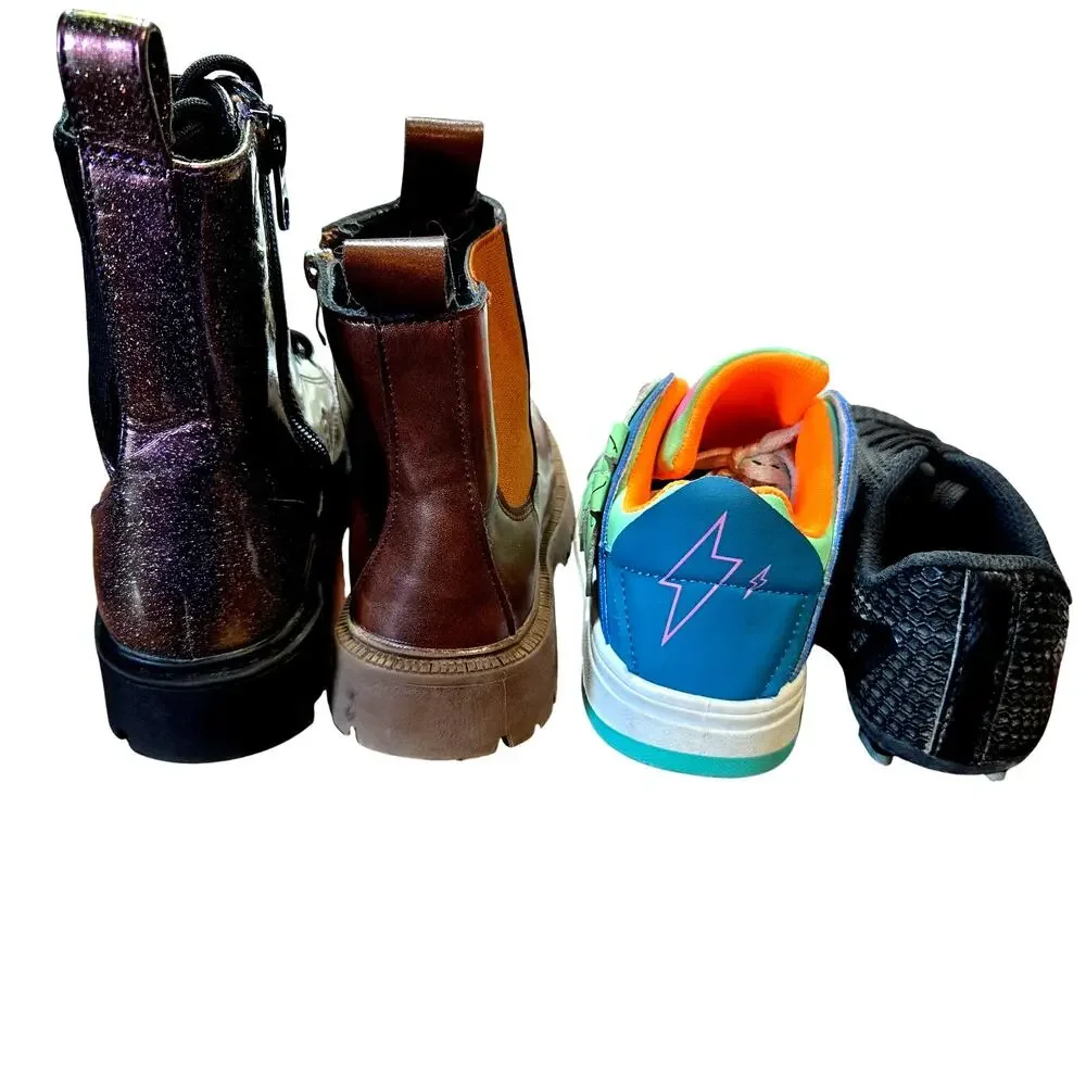 Art Class + More Girl's Size 13 13.5 Tennis Sneaker Shoes Boots Bulk Lot of 4